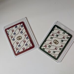 Gucci GG Horsebit Playing Cards